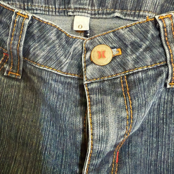 Hurley Dark Blue Ankle Jeans - Picture 2 of 3